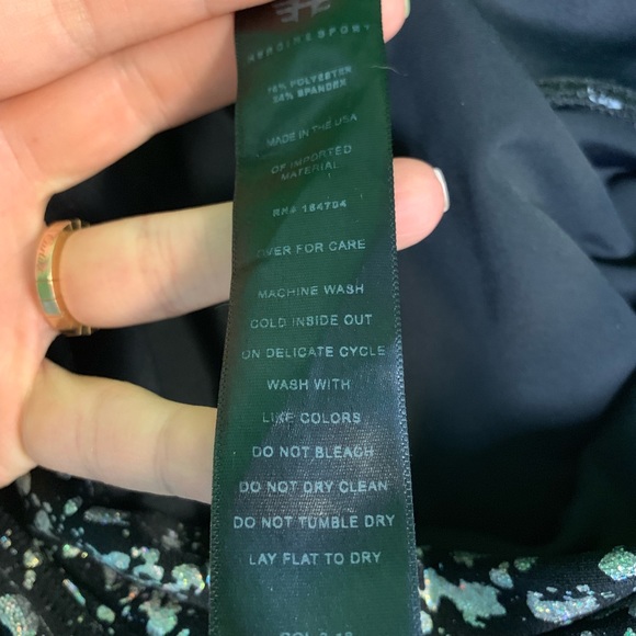 Tracy Anderson heroine sport painted legging sz S - Picture 4 of 8